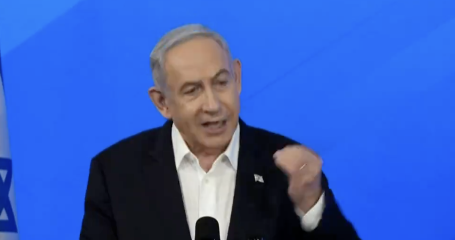 Netanyahu Makes Strong Statement