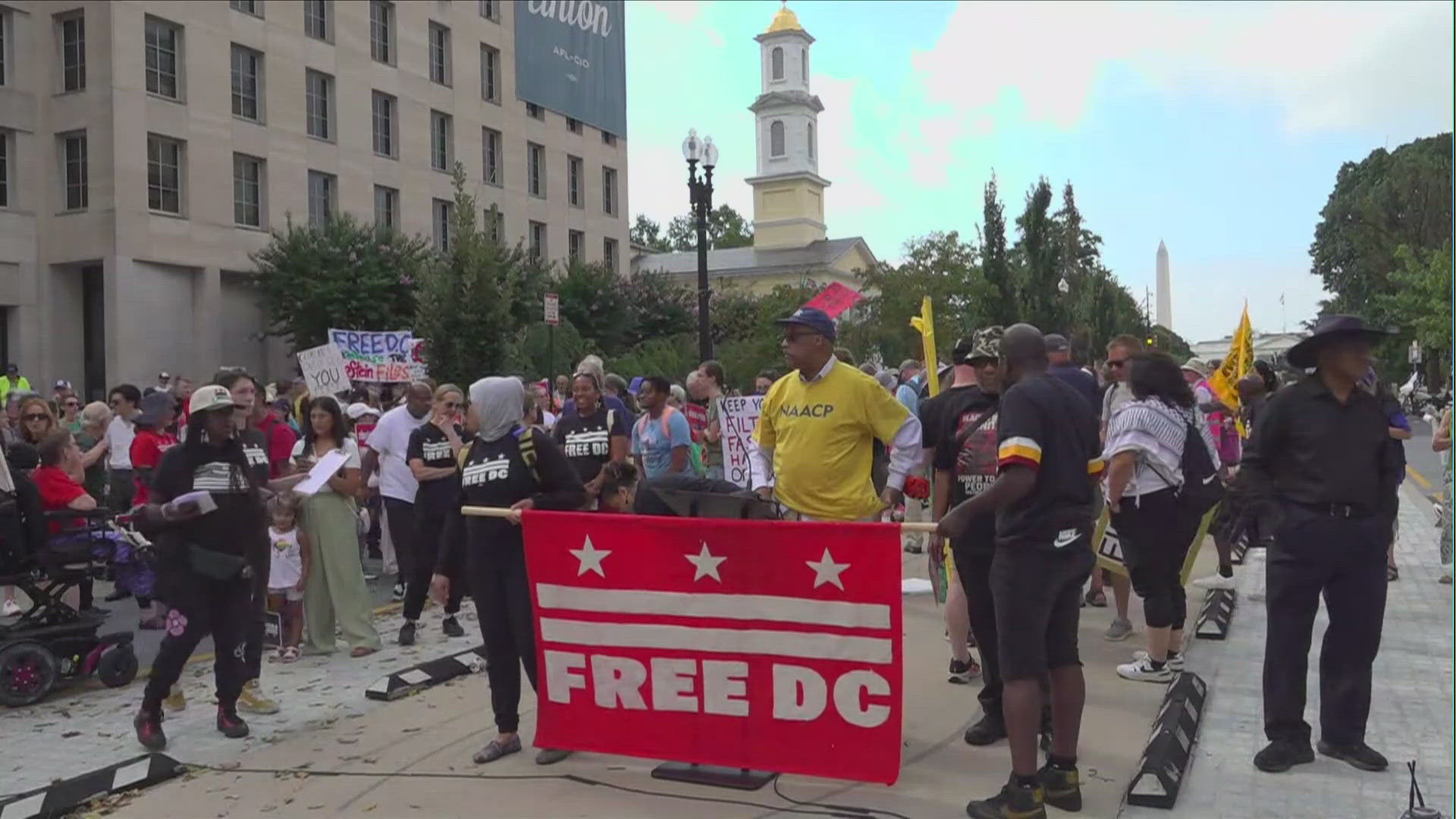 Protestors Plan Demonstration Over DC Crime Crackdown